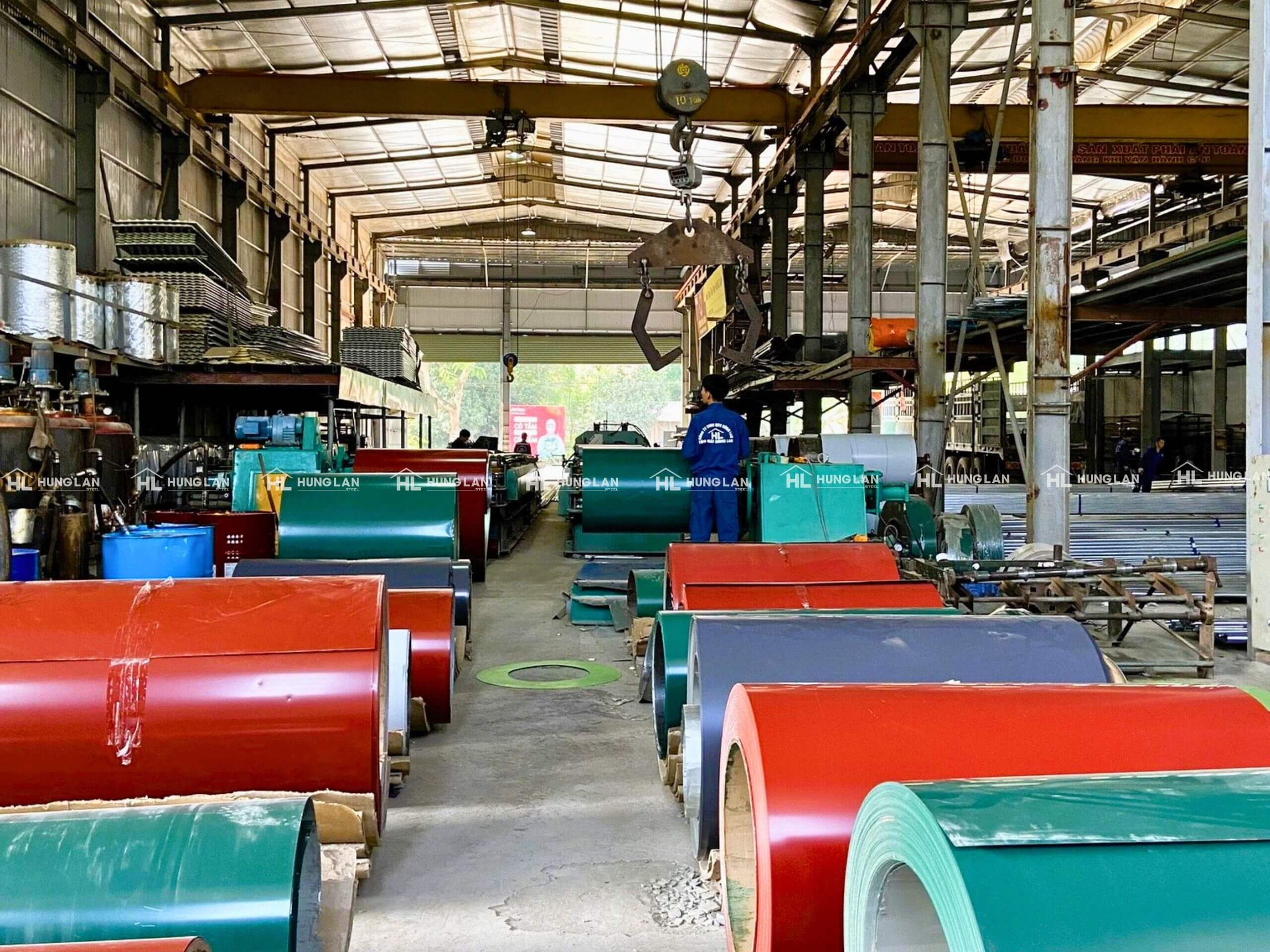 Tôn Cuộn Mạ Màu